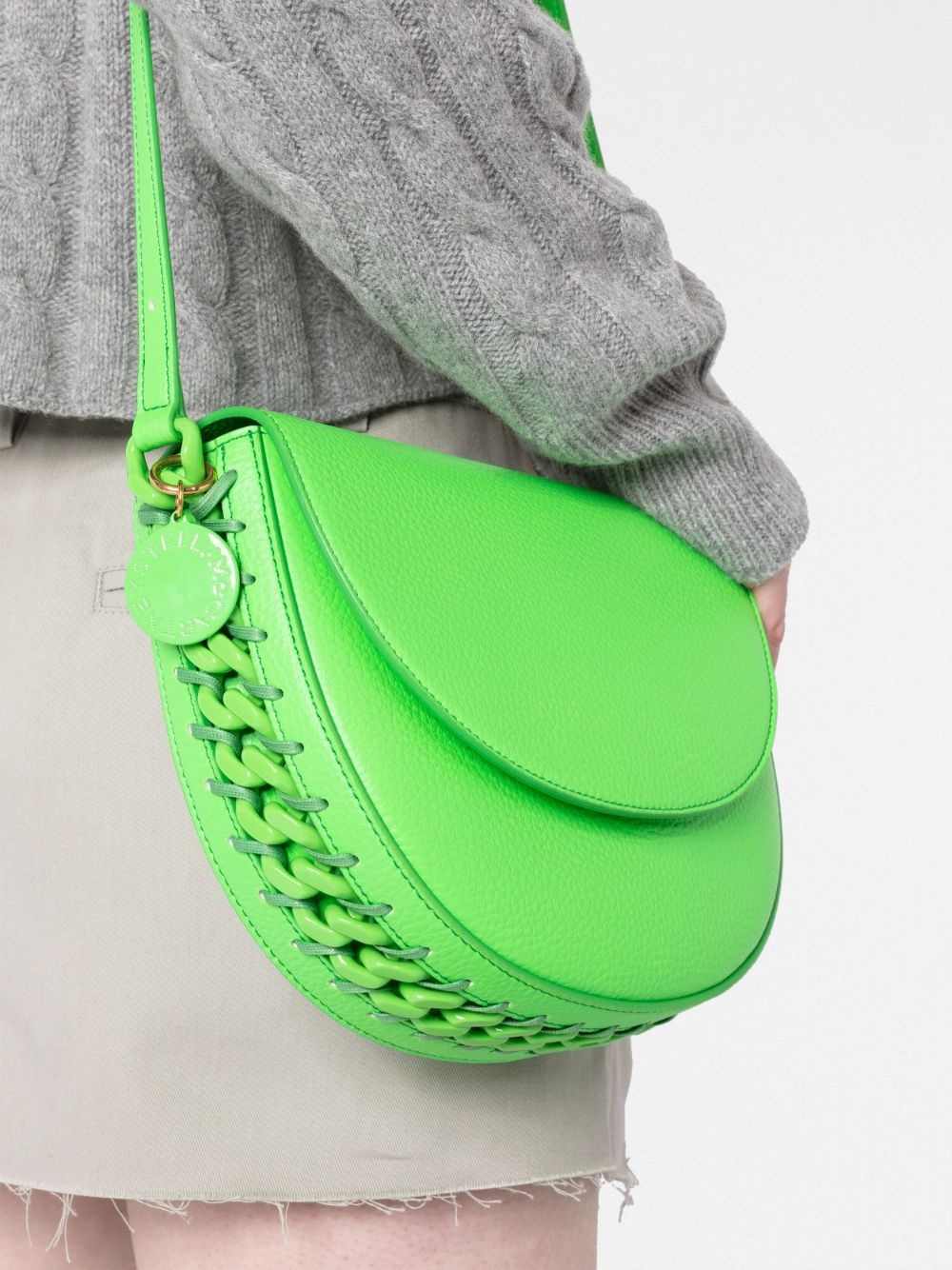 Stella medium flap shoulder bag - 3