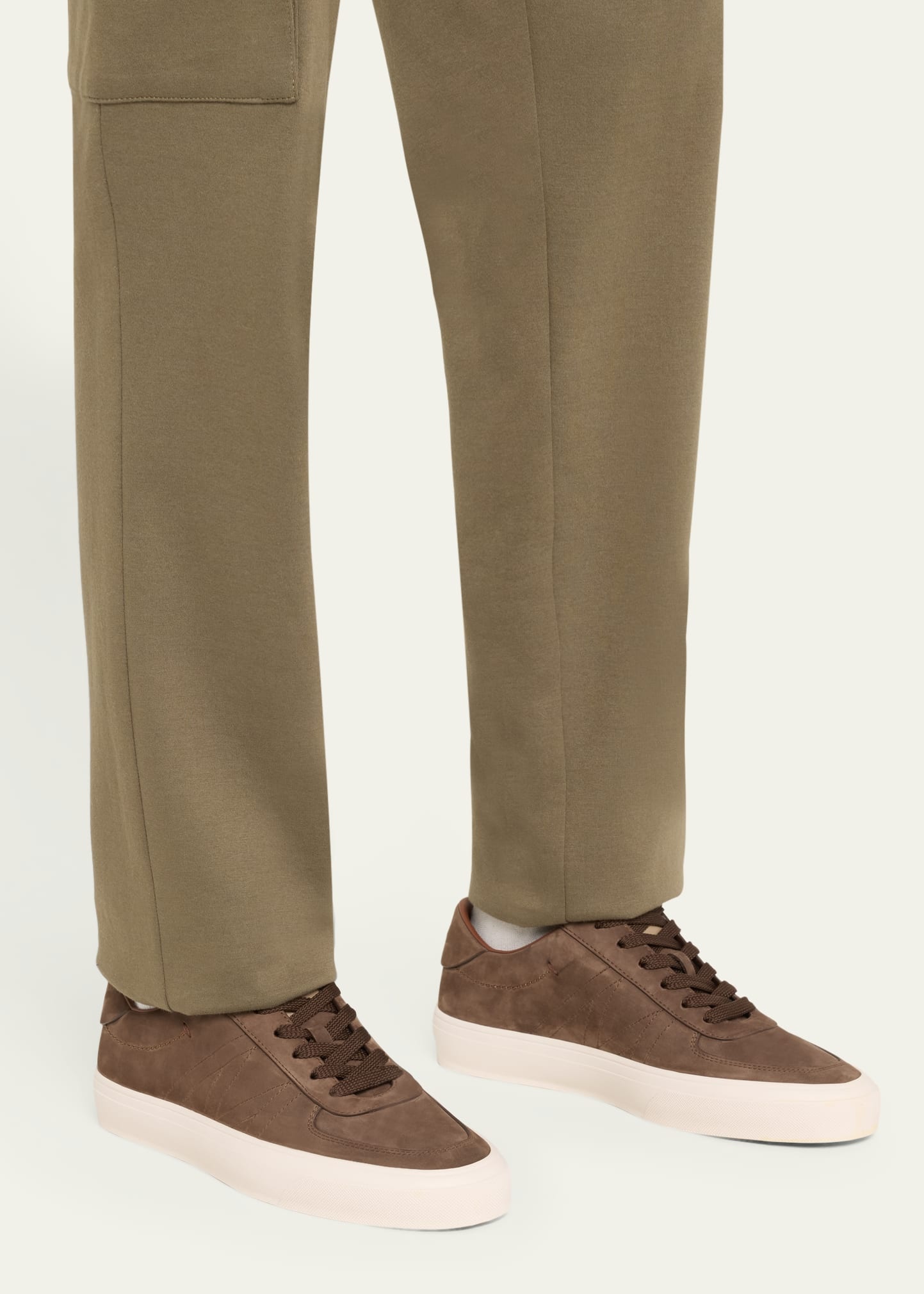 Men's Monclub Nubuck Low-Top Sneakers - 2