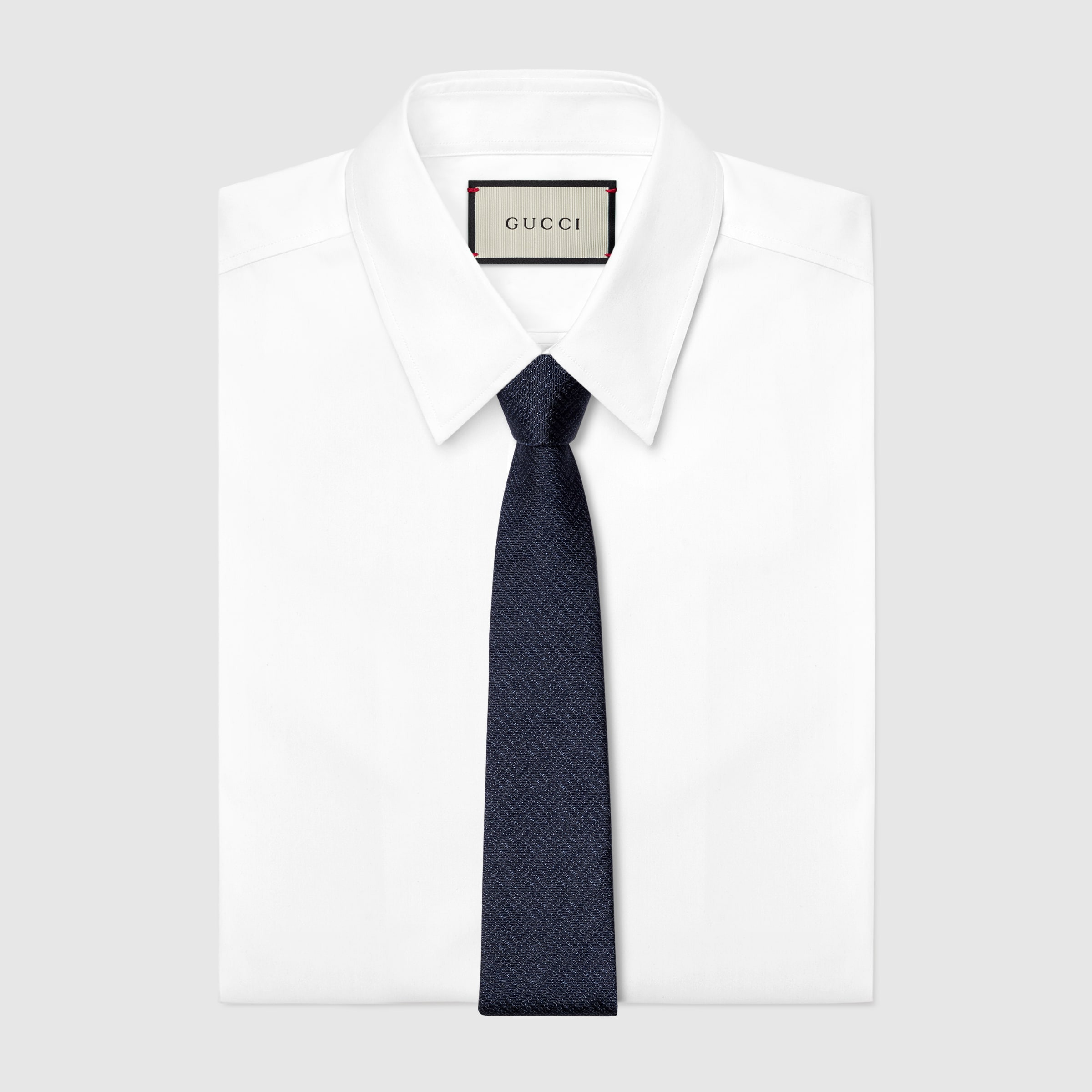 Gucci silk jacquard tie - 2