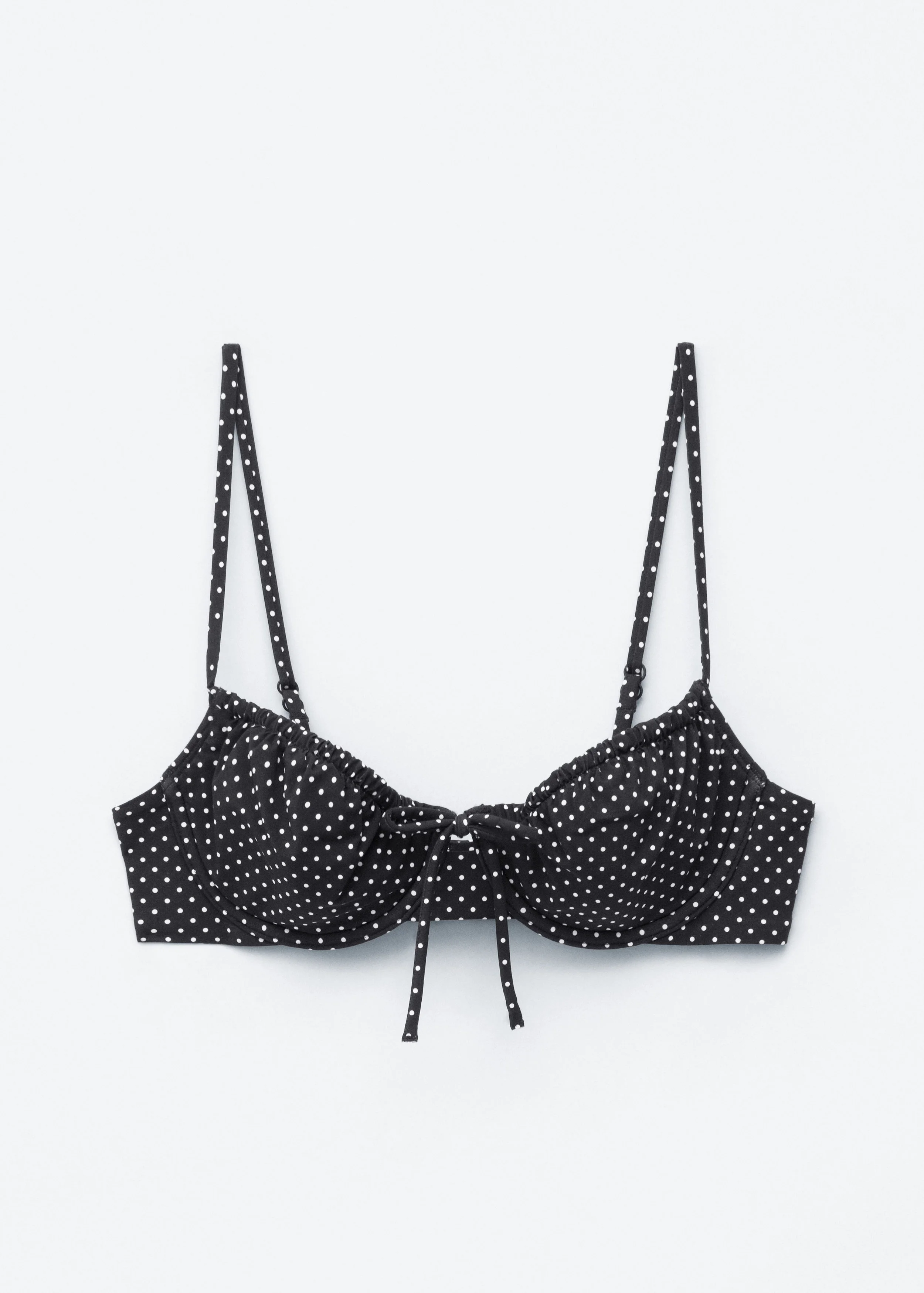 Bow-Detail Underwire Bikini Top - 1