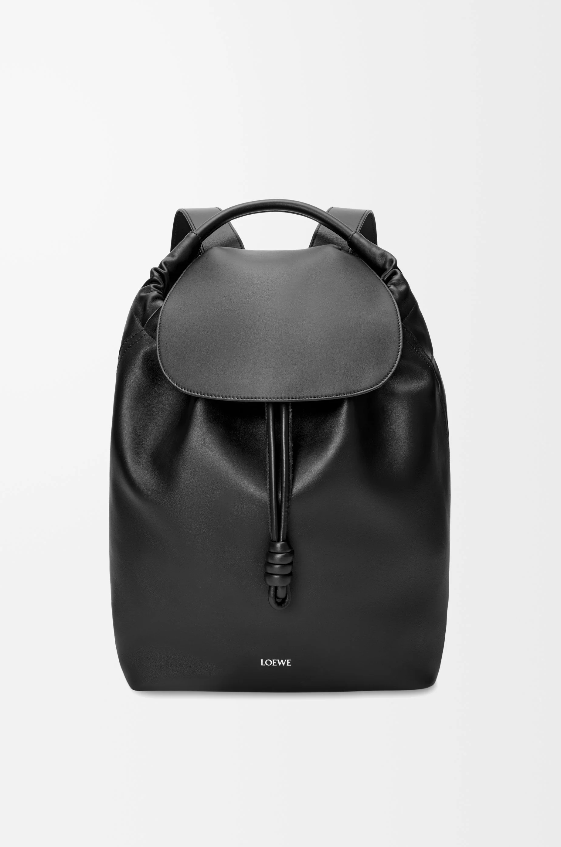 Flamenco backpack in shiny supple calfskin - 1