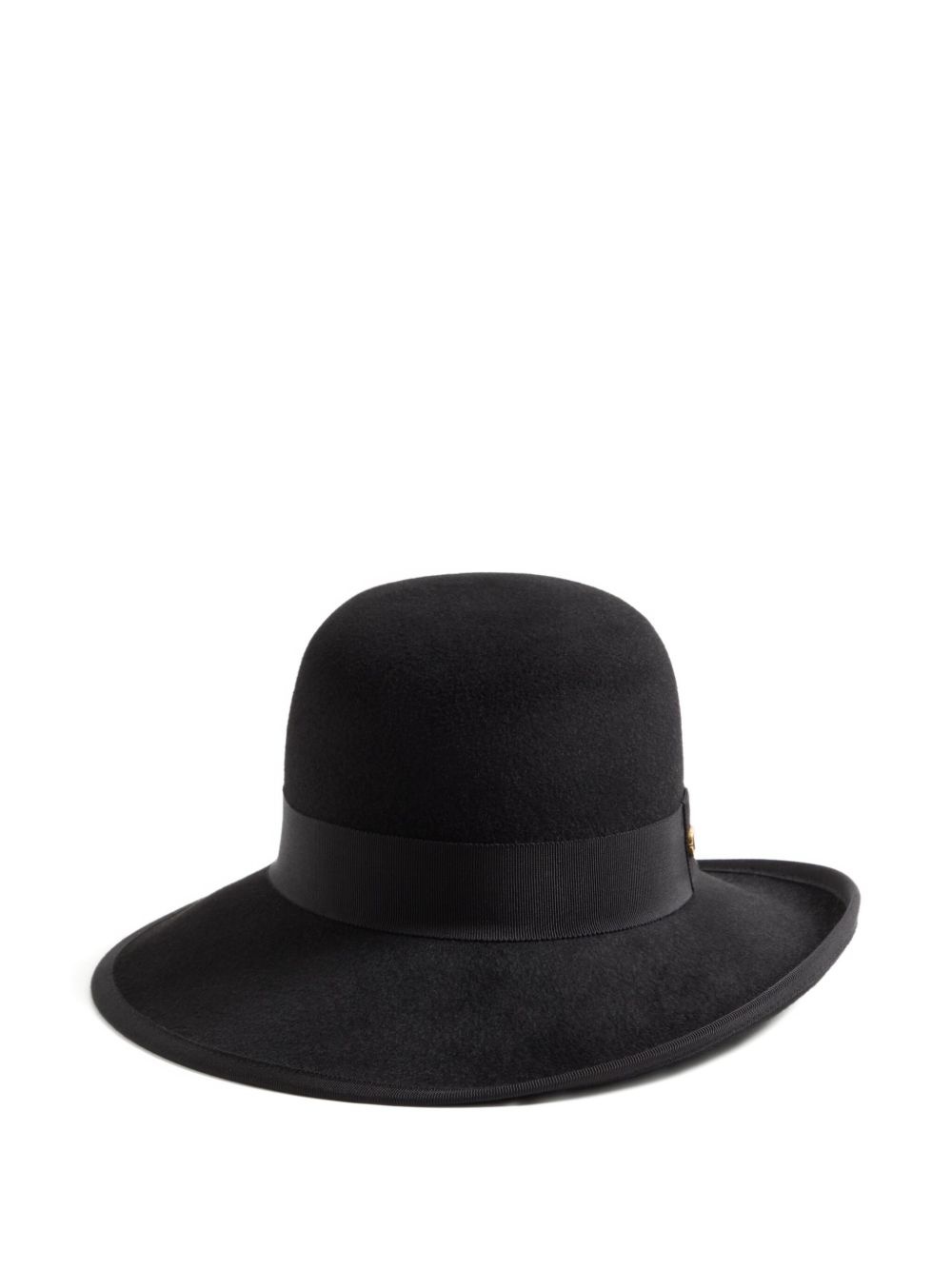 wide-brimmed felt hat - 2