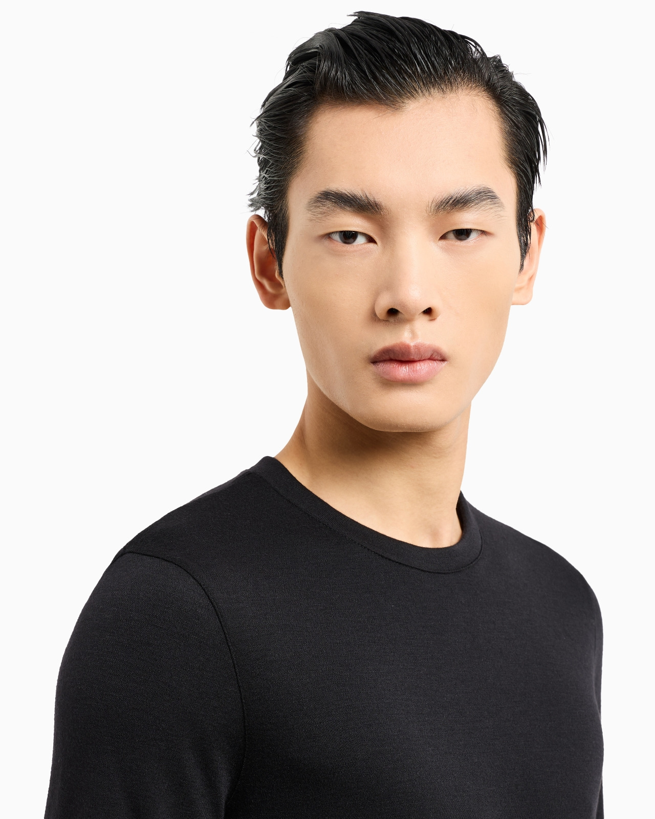 Pure cashmere interlock crew-neck jumper - 5