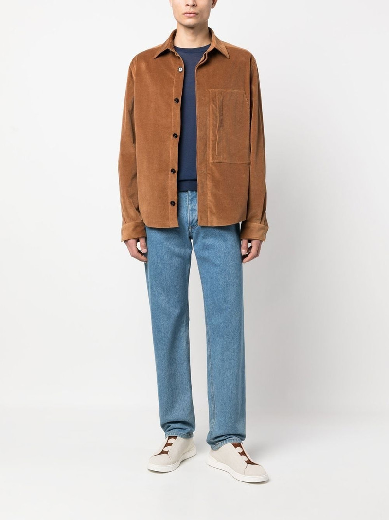ZEGNA fine-knit wool jumper outlook