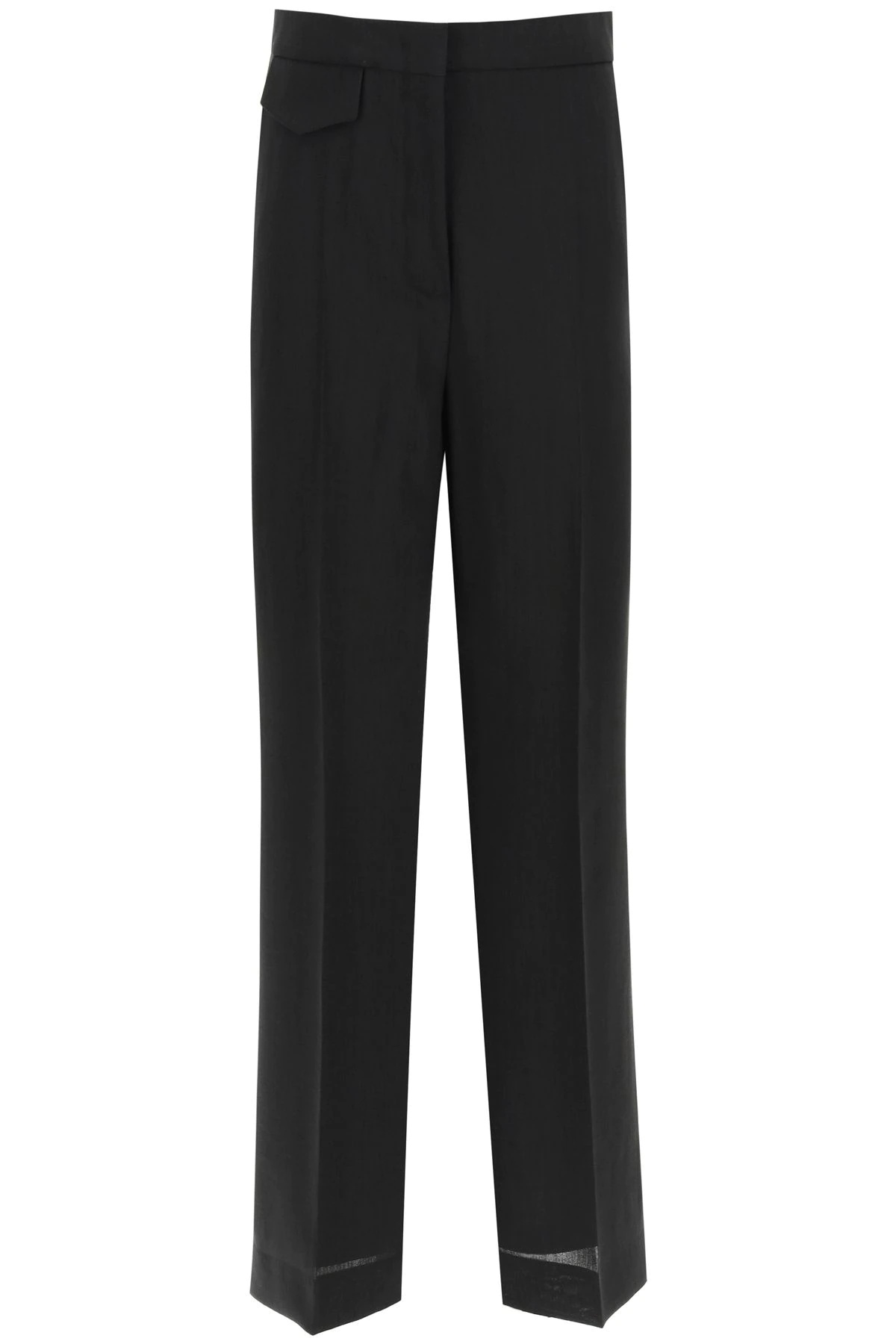 ELEGANT RAMIE TROUSERS - 1