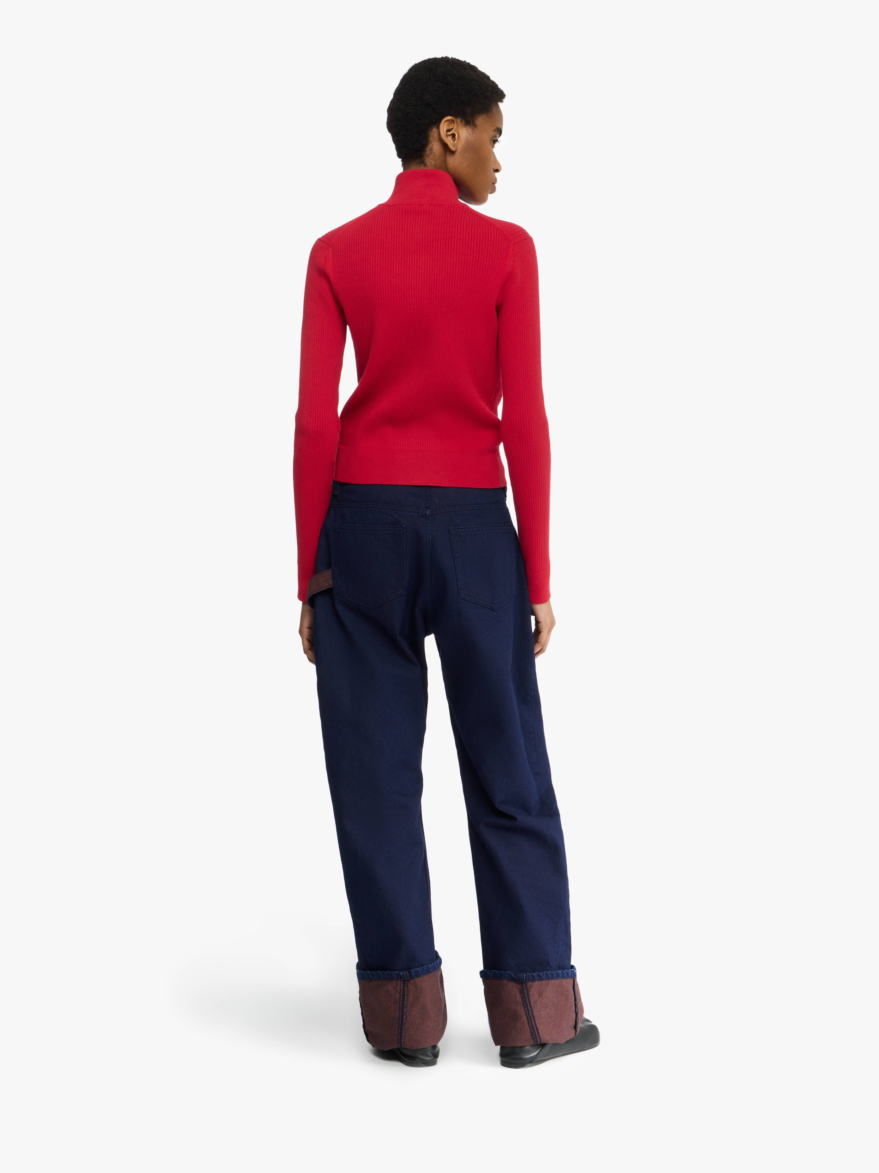 TURN UP TWISTED WORKWEAR JEANS - 3