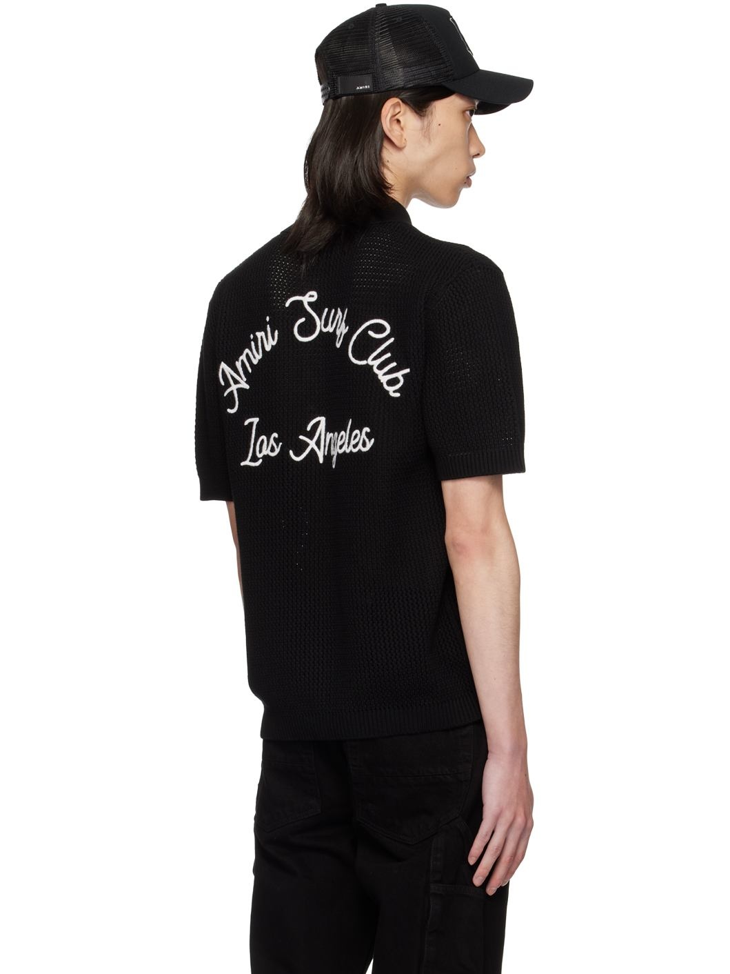 Black 'Amiri Surf Club' Shirt - 3