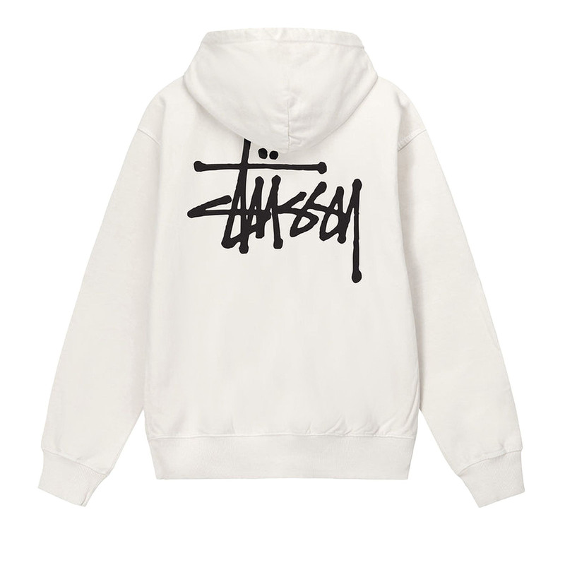 Stüssy Stussy Basic Pigment Dyed Hoodie 'Natural' outlook