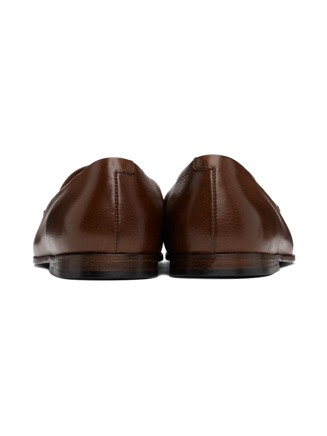 Brown Scivolo Loafers - 2