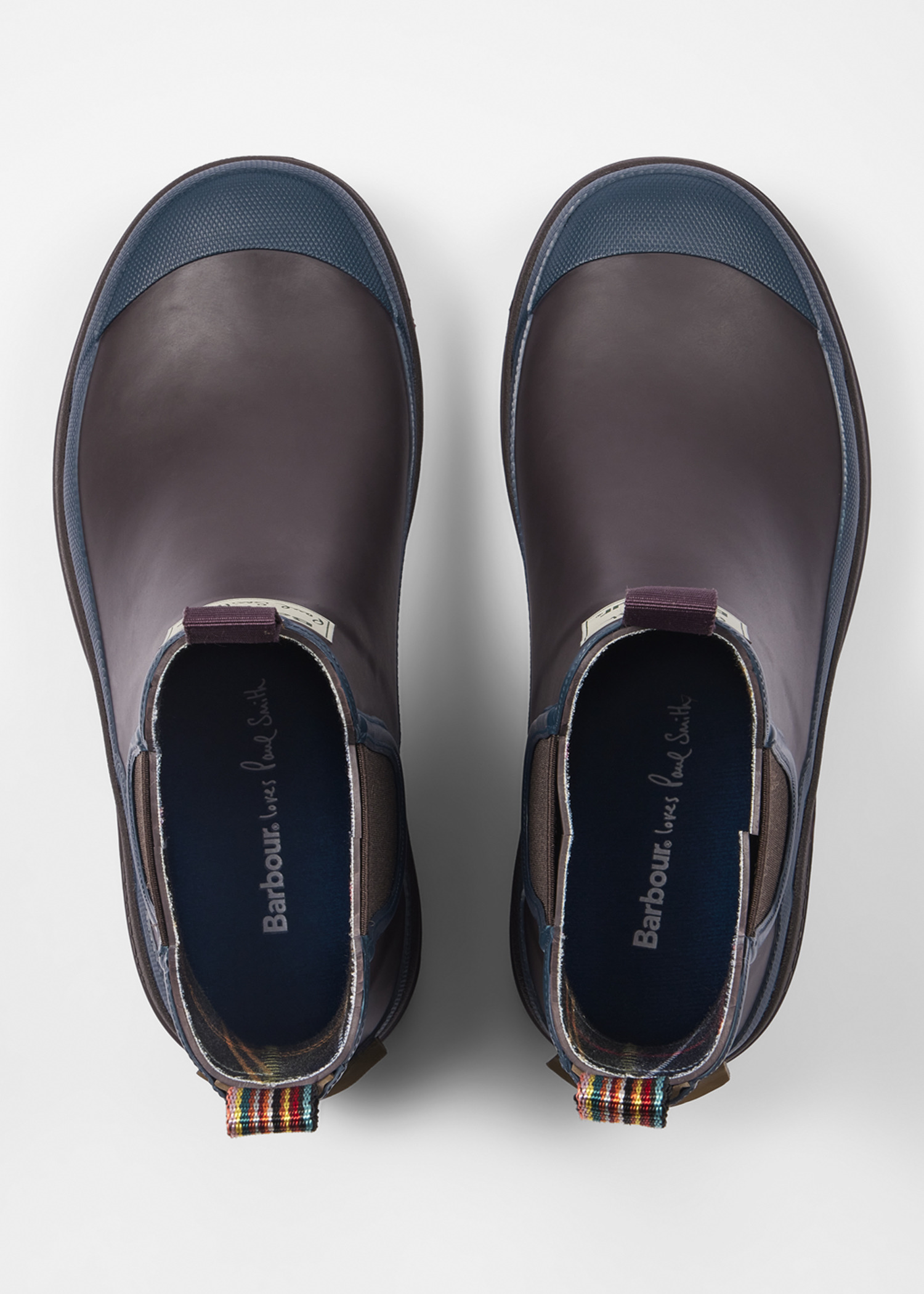 Paul Smith loves Barbour - Women's Rustic Ankle Wellingtons - 6