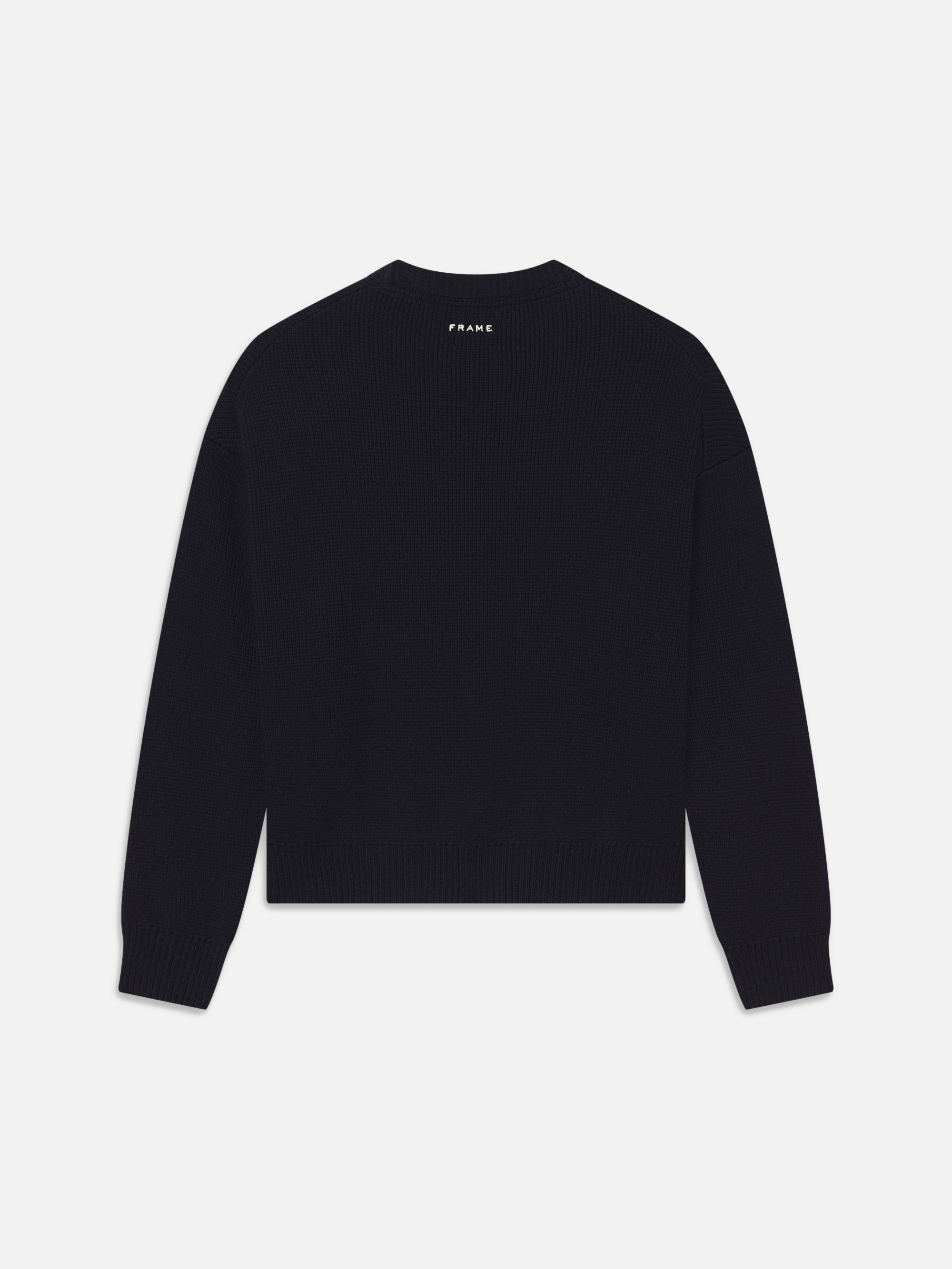 Sotheby's Unisex Cashmere Sweater in Navy - 5