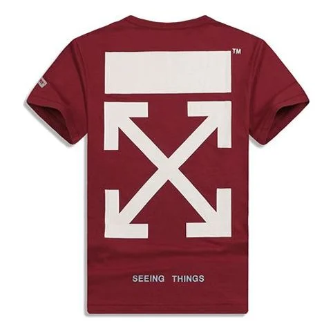 Off-White Arrows Sketch Mens Round Neck OMAA002F171850072401 - 1