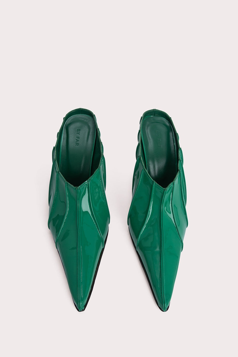 Trish Clover Green Patent Leather 9