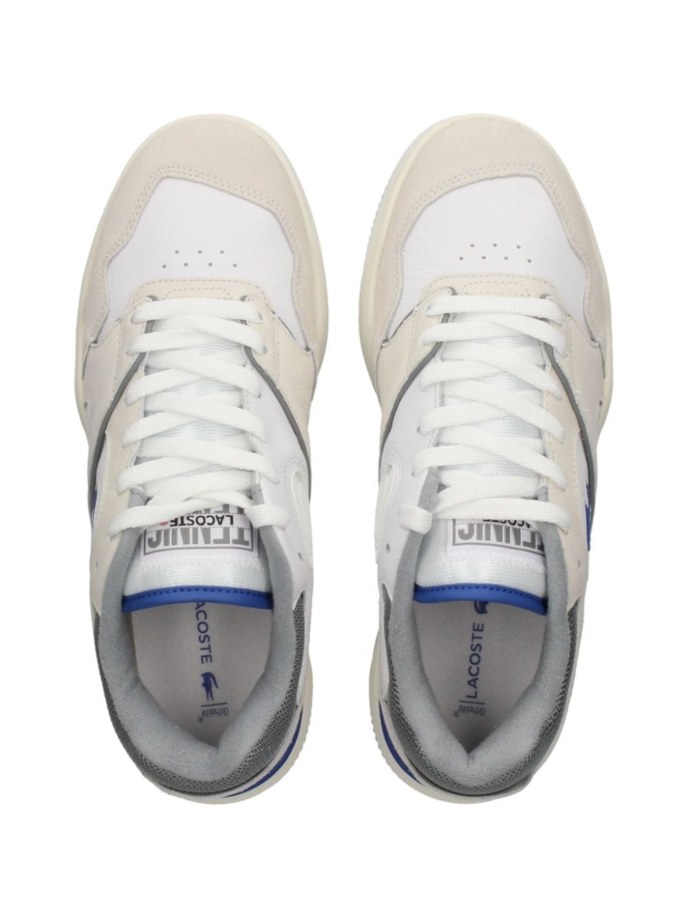 Lineshot logo-patch sneakers - 4