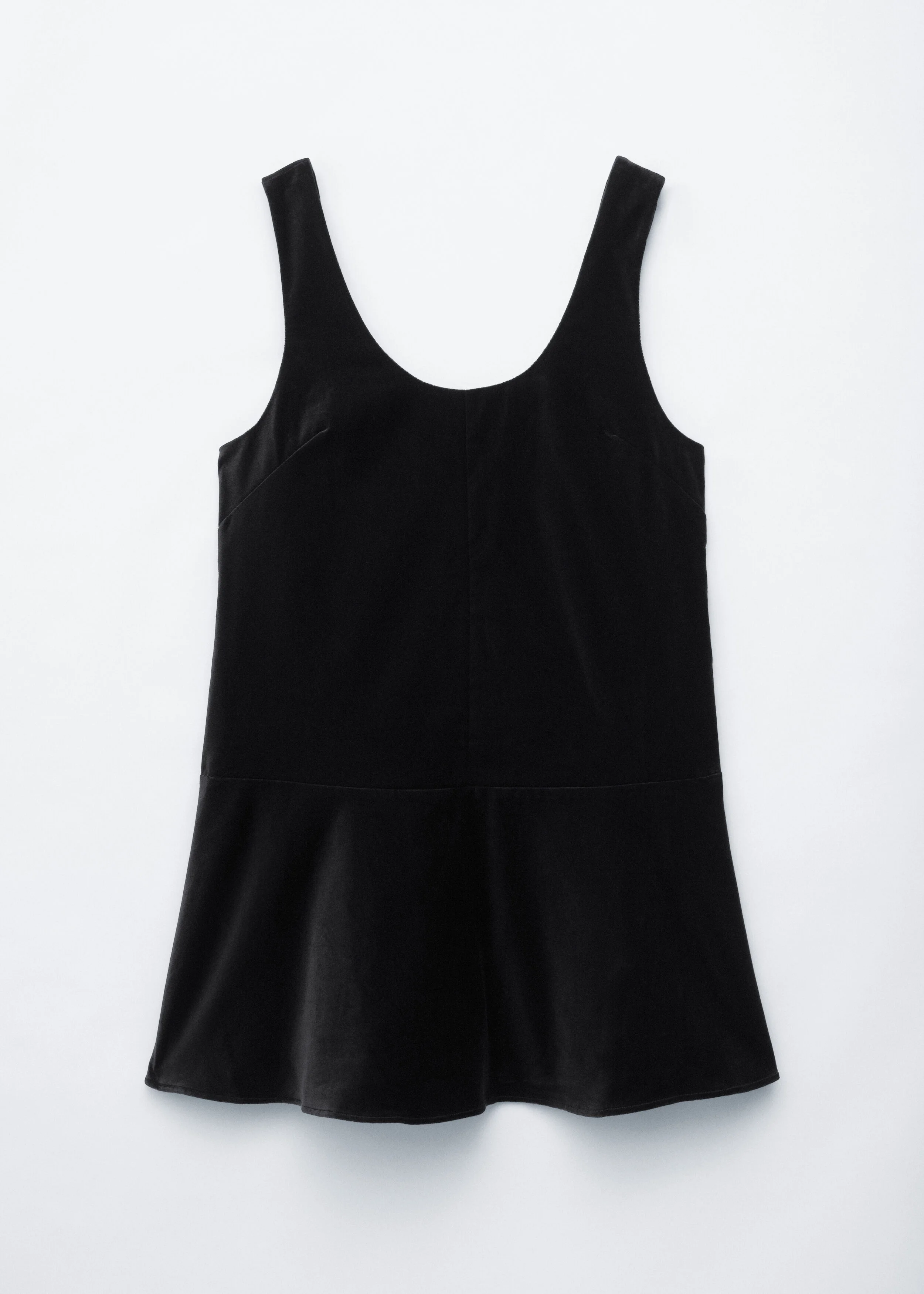 Velvet Mini Dress - 1