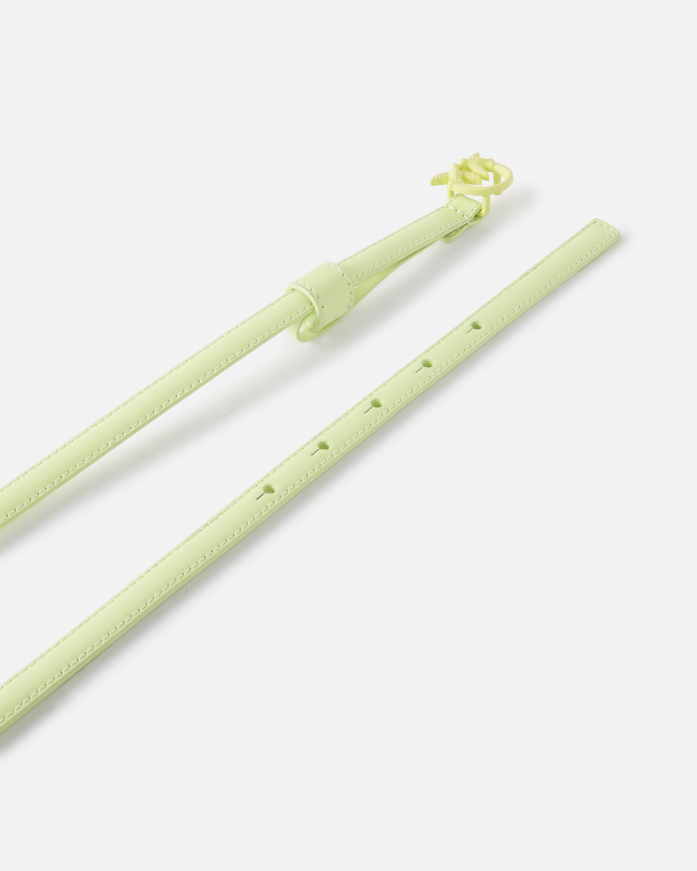 SUPER-THIN COLOUR-BLOCK LOVE BIRDS BELT 1CM - 3
