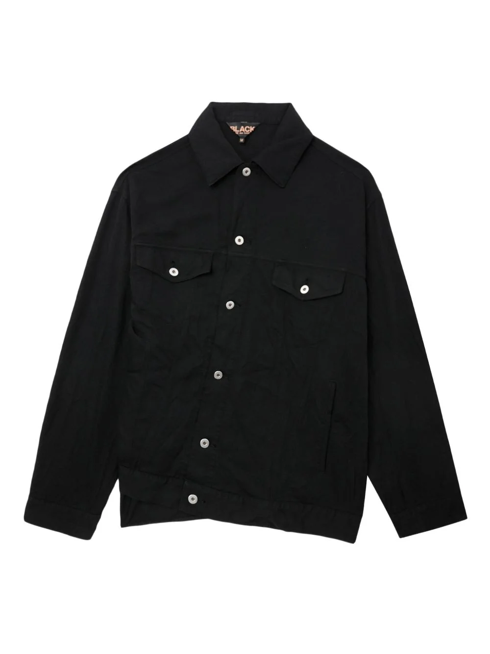 buttoned pocket overshirt - 1