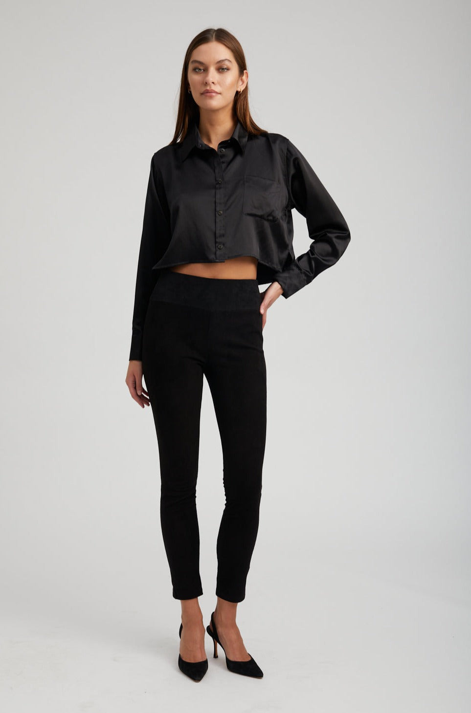 BLACK SUEDE ANKLE - 2