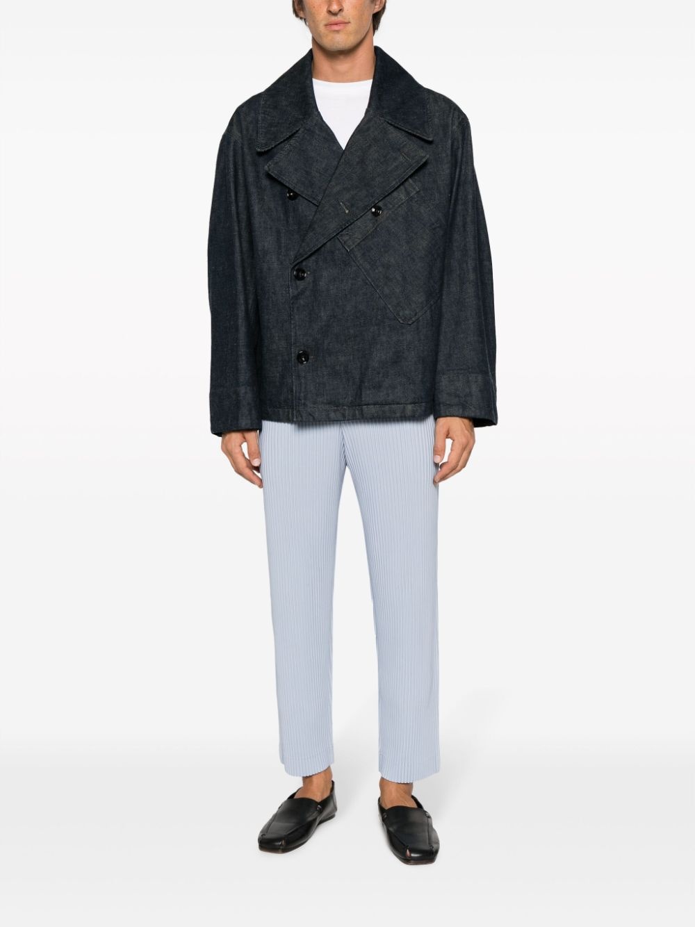 pleated chino trousers - 2