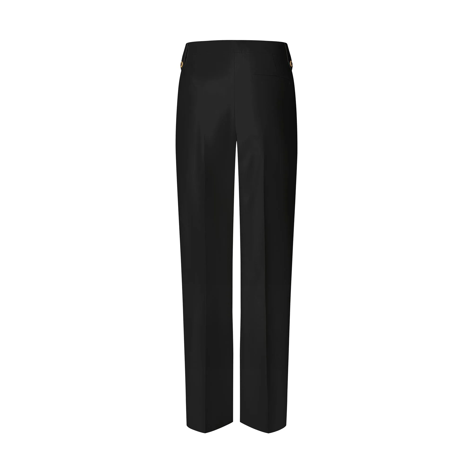 Tailored Straight-Cut Pants - 3