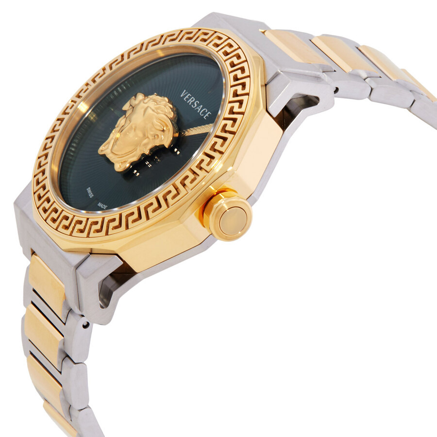 Versace Medusa Deco Quartz Green Dial Ladies Watch VE7B00323 - 2
