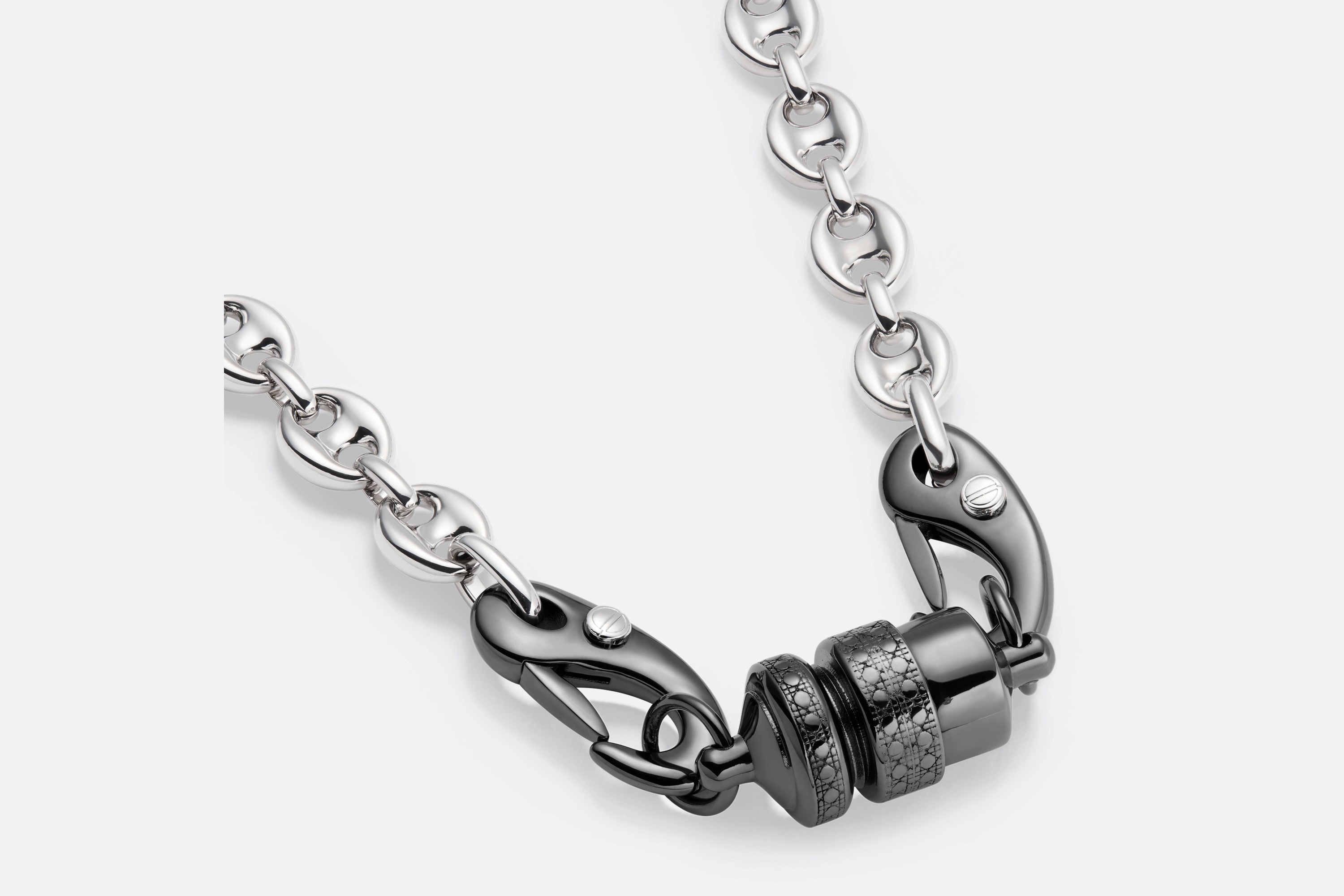 Cylinder Cannage Necklace - 2