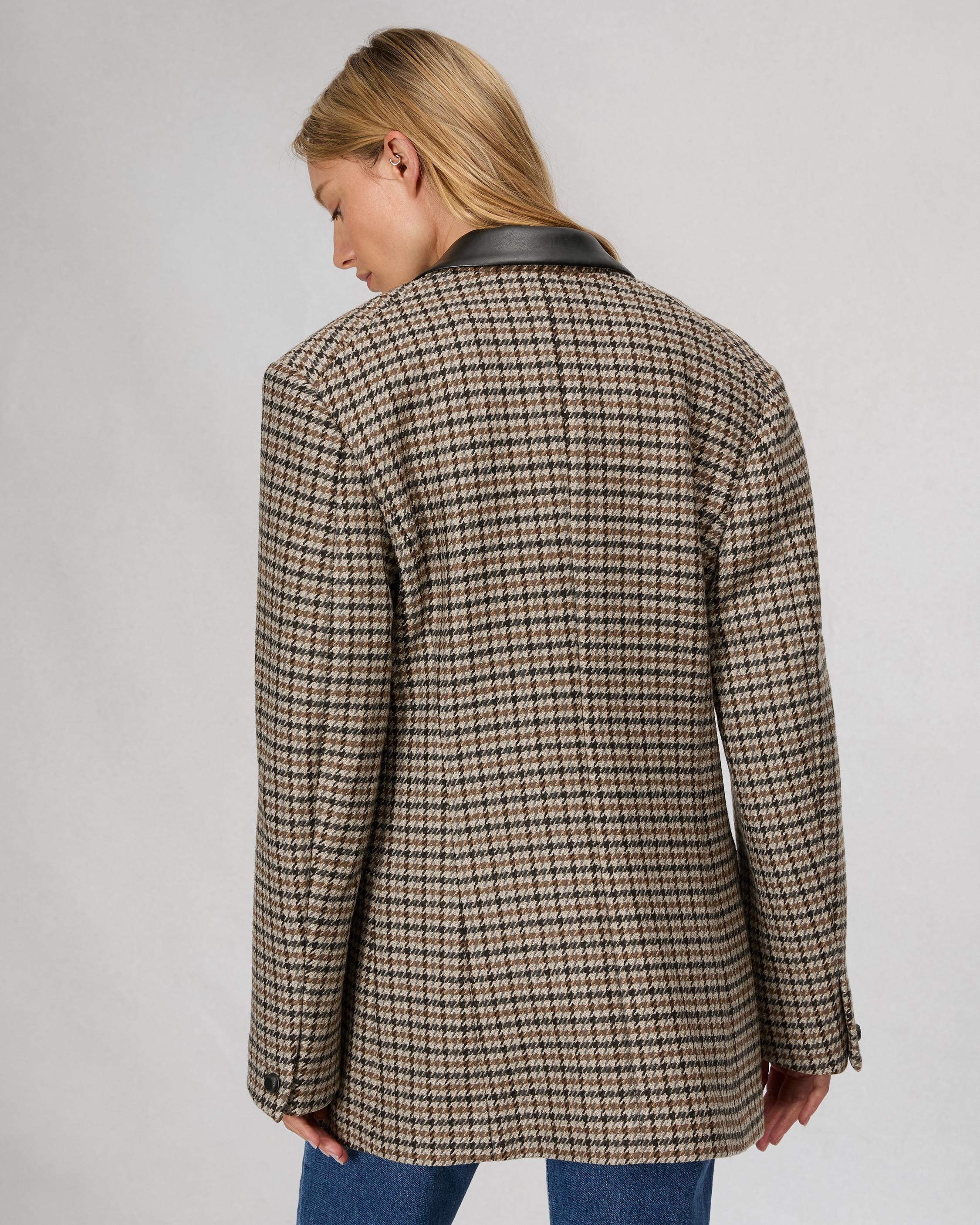 Lainey Houndstooth Blazer - 5