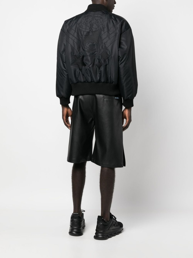 GCDS embroidered SpongeBob bomber jacket outlook