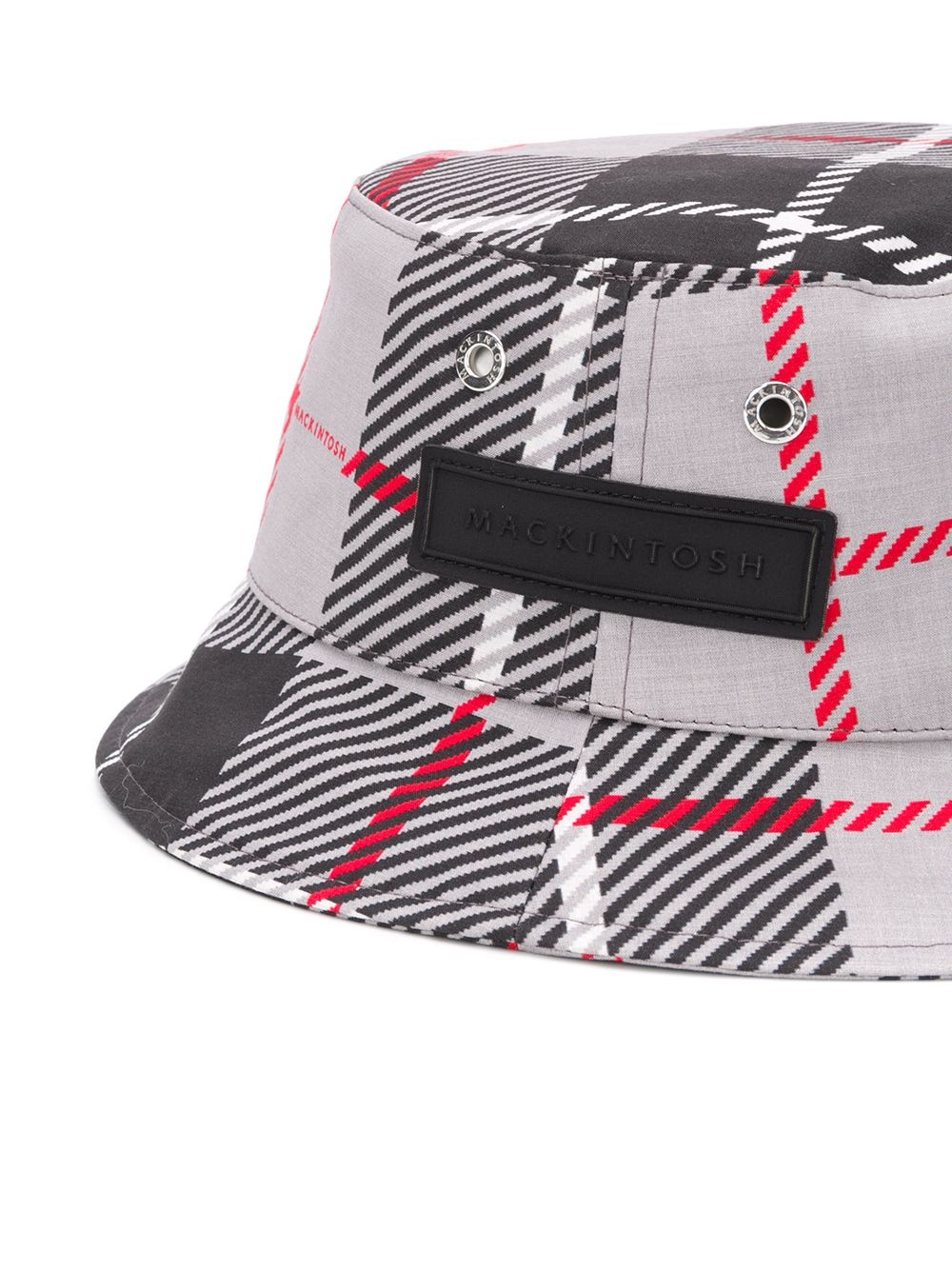 BARR plaid bucket hat - 2