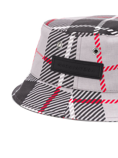 Mackintosh BARR plaid bucket hat outlook