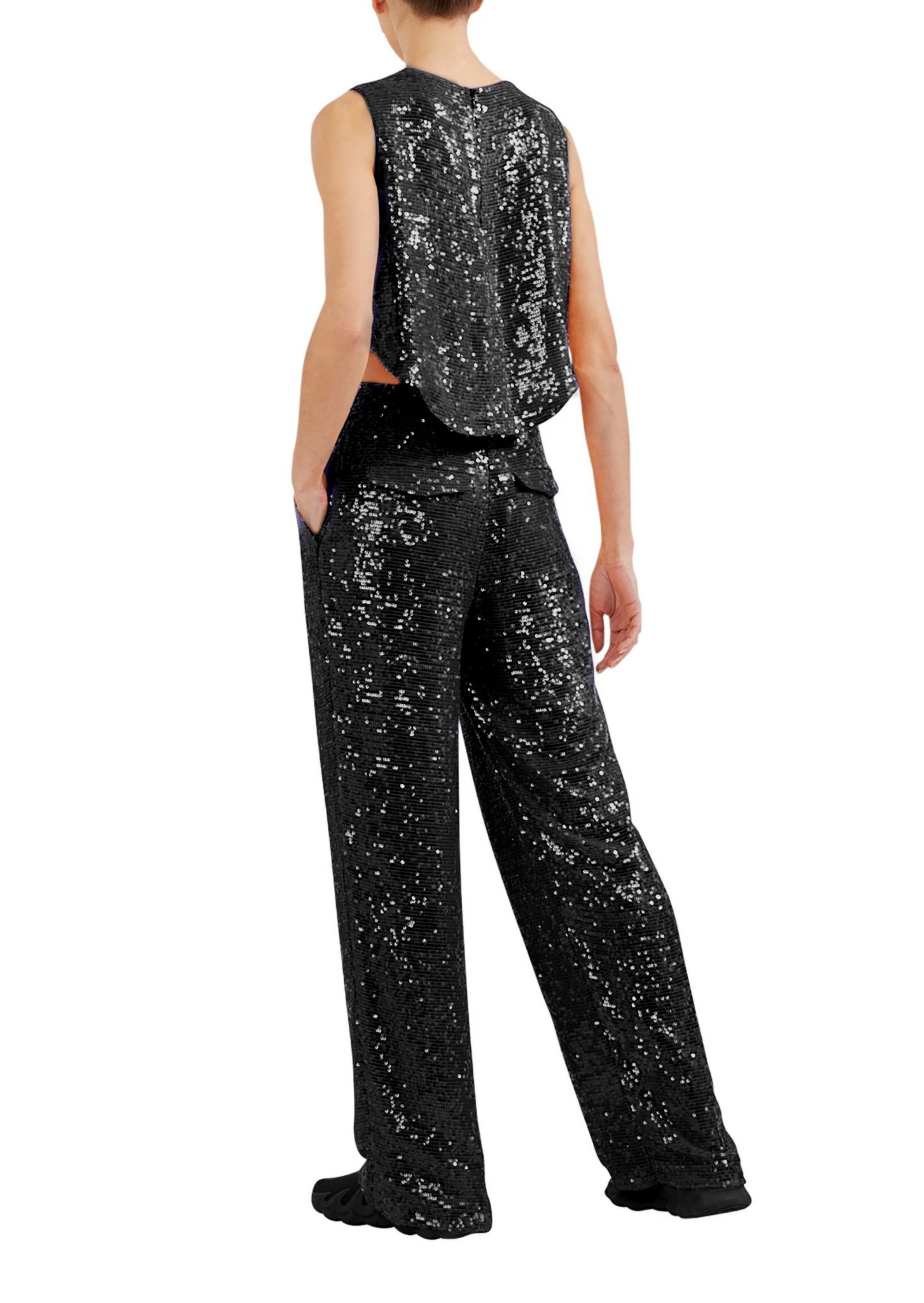 Sequin Low Waisted Trouser - 2