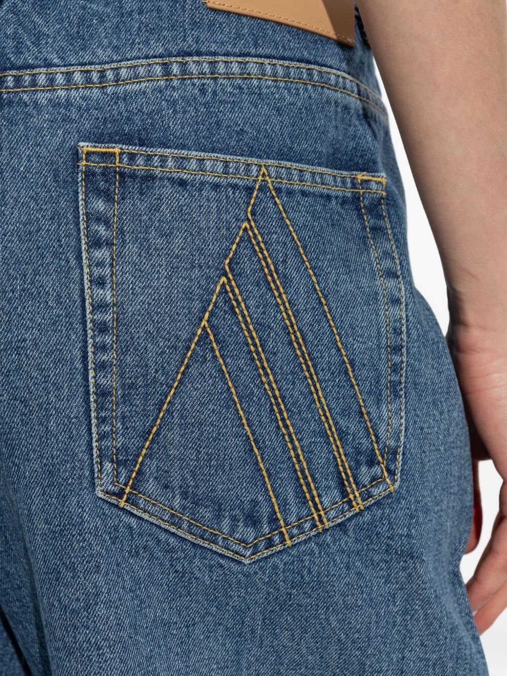 cropped jeans - 5