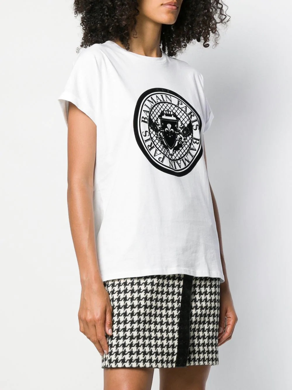 medallion print T-shirt - 3