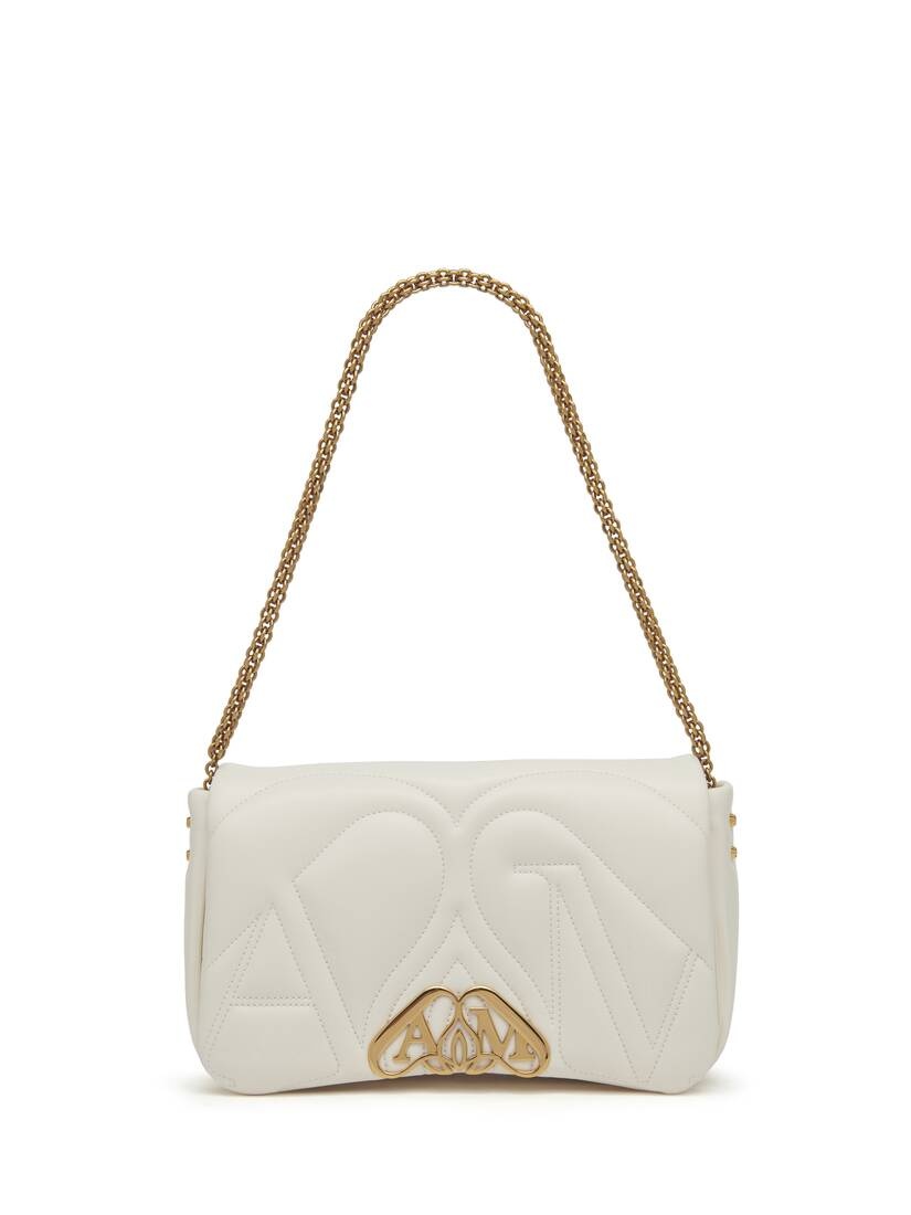 Women's The Seal Small Bag in Soft Ivory - 4