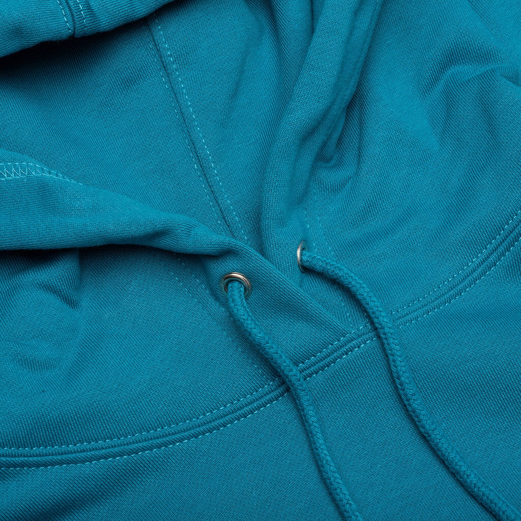 SCRIBBLE LOGO HOODIE - RIVER - 3