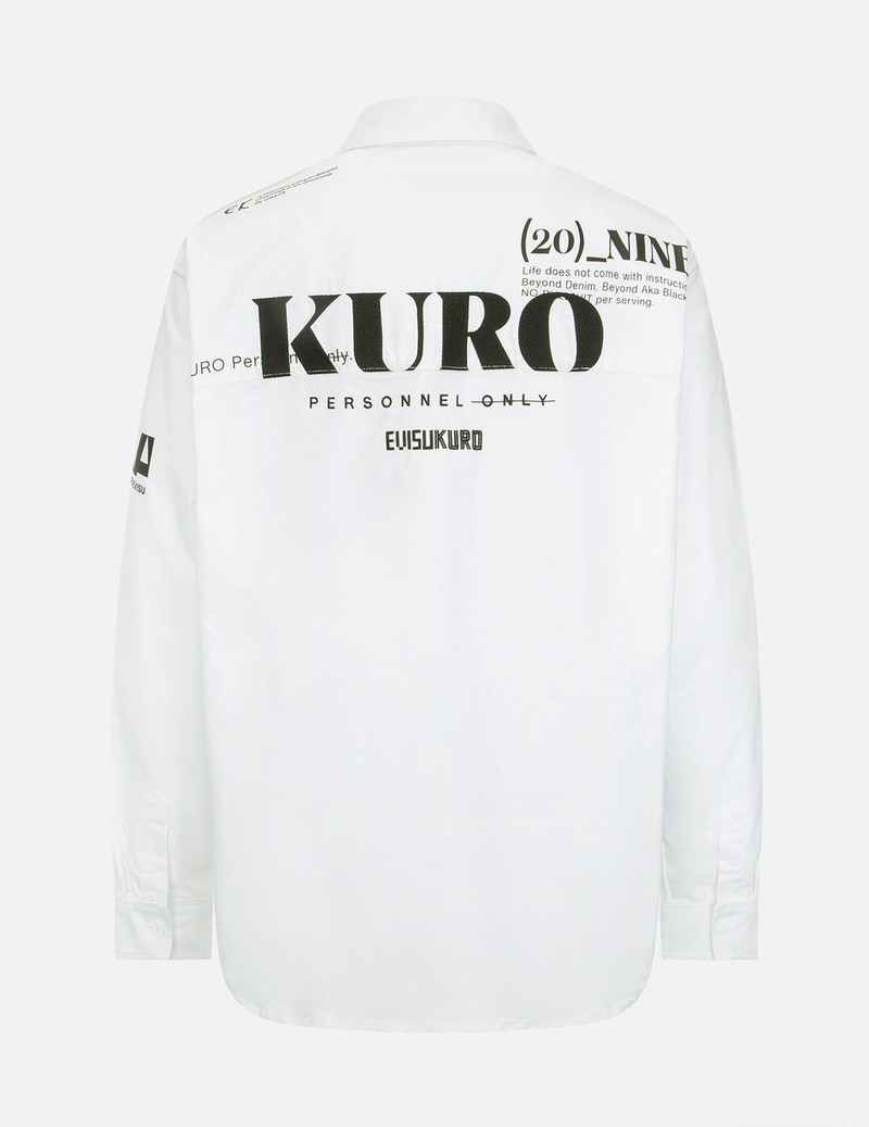 EVISU Multi Logo Print Cargo Shirt outlook