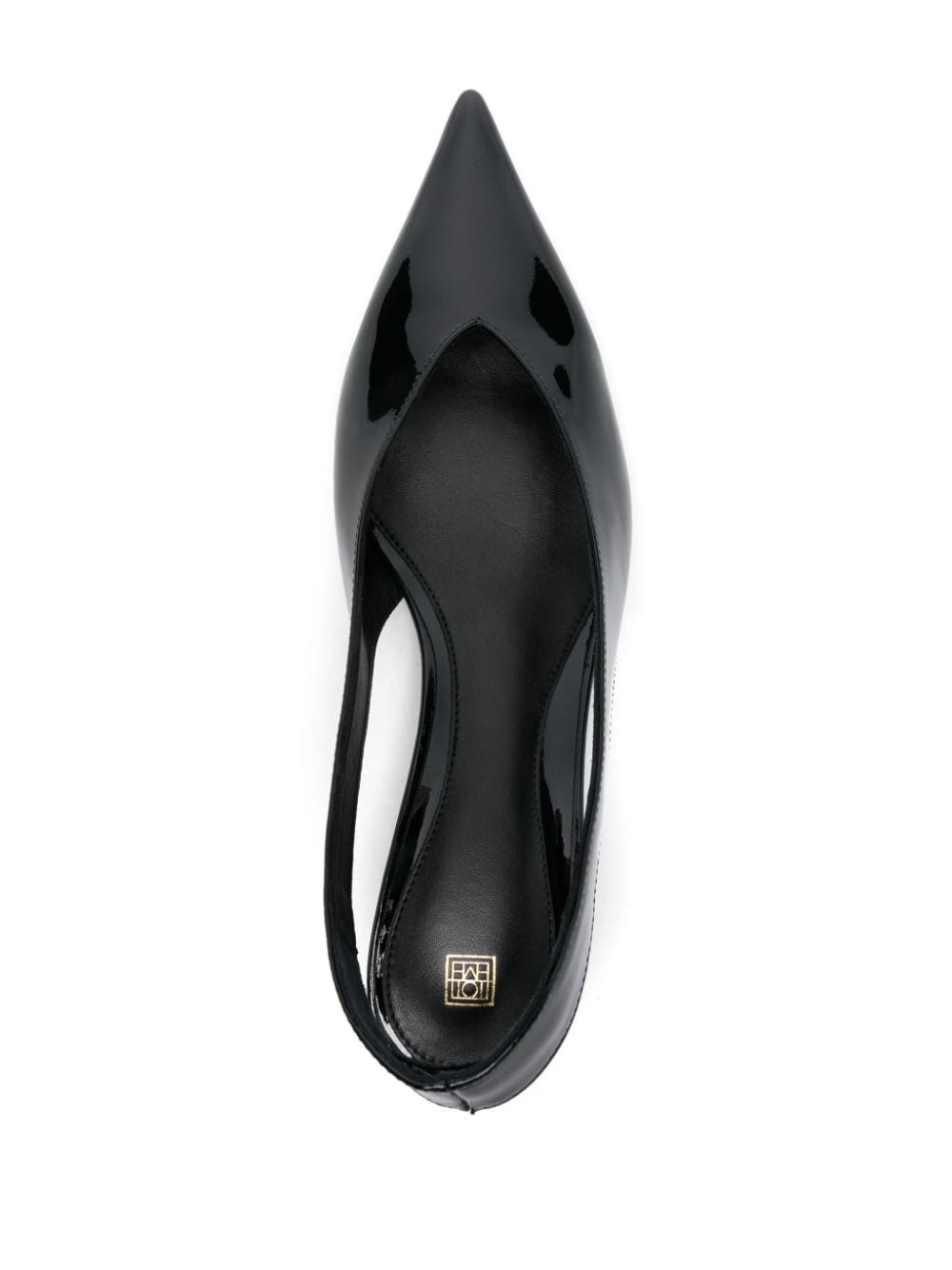 35mm The Wedge-Heel Slingback pumps - 4