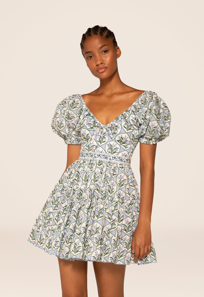 Manzanilla Chan Chan Celeste Mini Dress 5