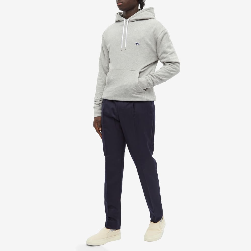 Maison Kitsuné Navy Fox Patch Classic Popover Hoody - 6