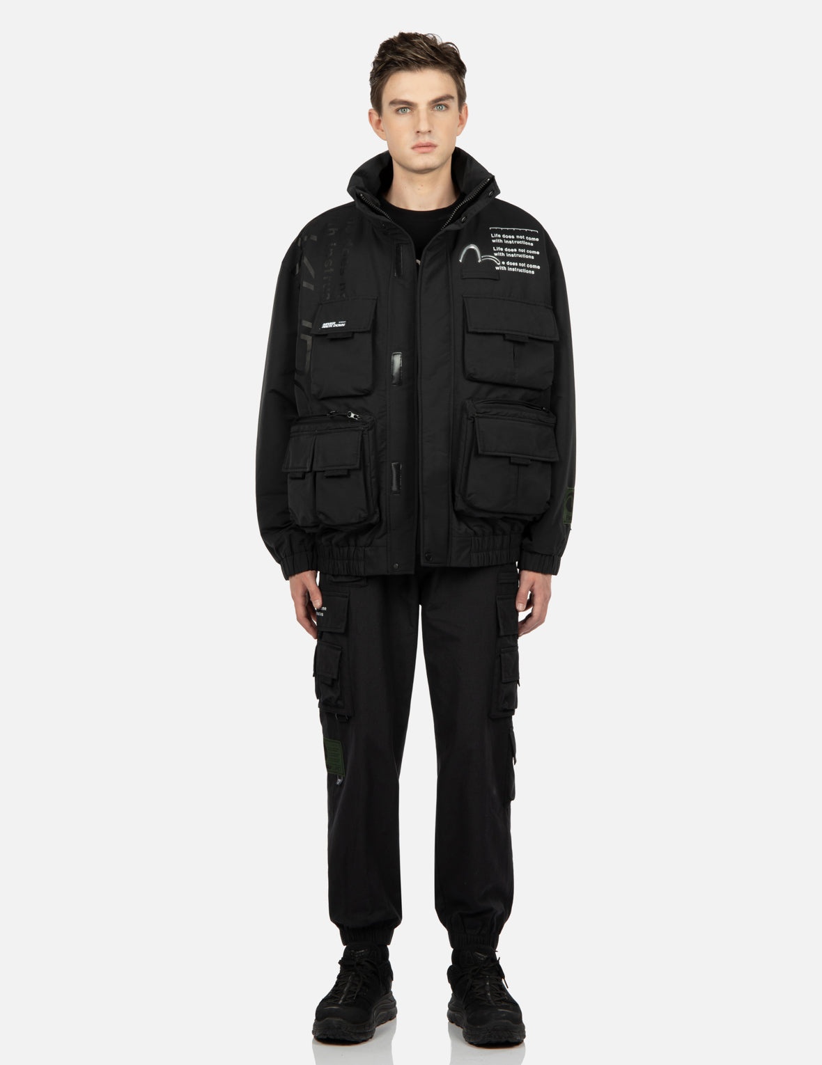 Multi Pocket Padded Bomber Jacket - 5