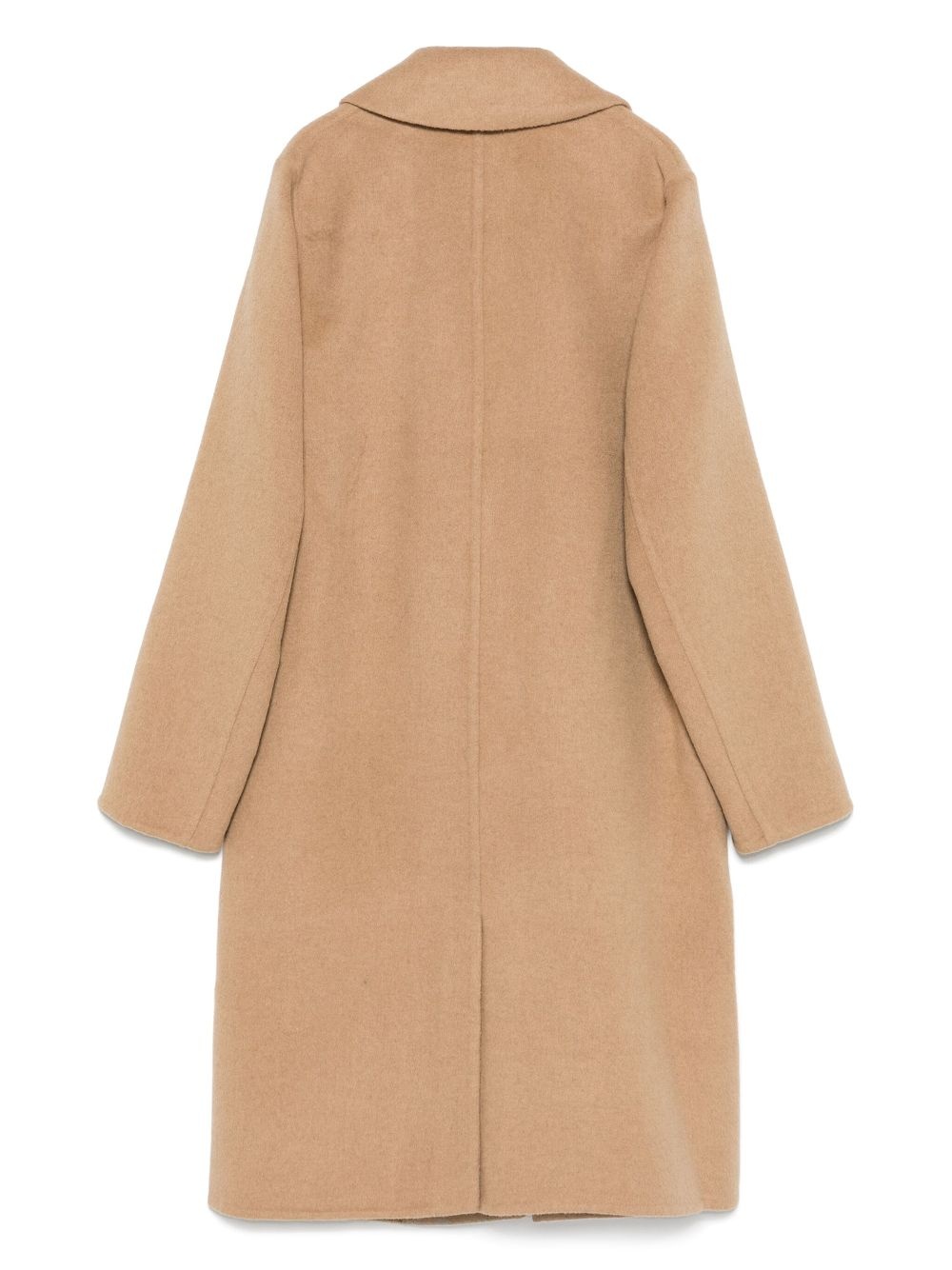 brushed coat - 2