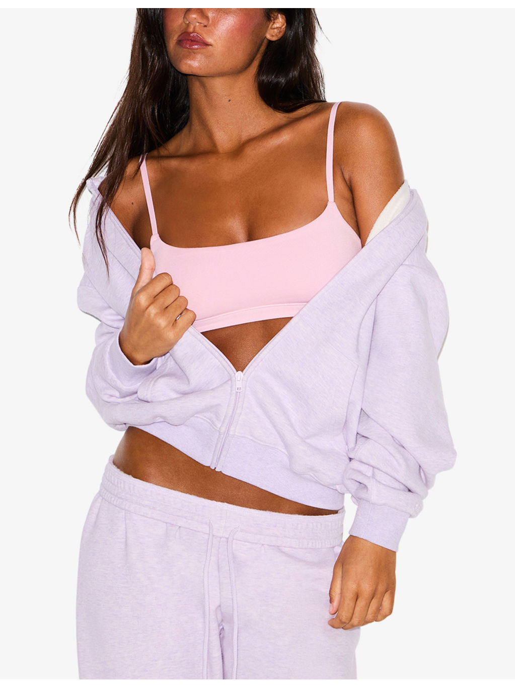 Classic Zip-Up Cotton-Blend Hoody - 5
