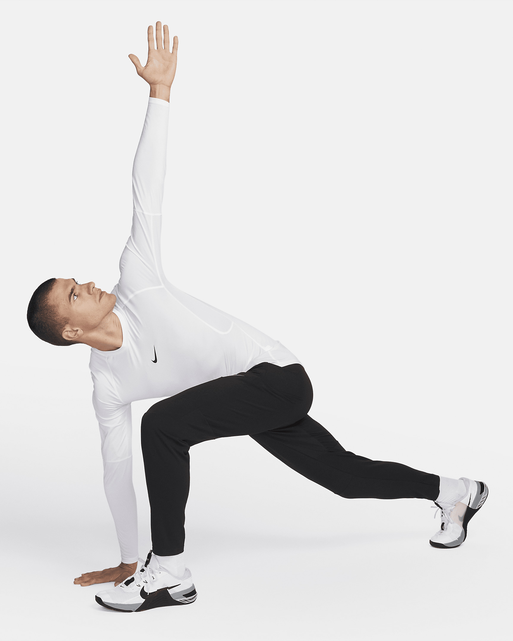Nike Pro Men's Dri-FIT Tight Long-Sleeve Fitness Top - 7