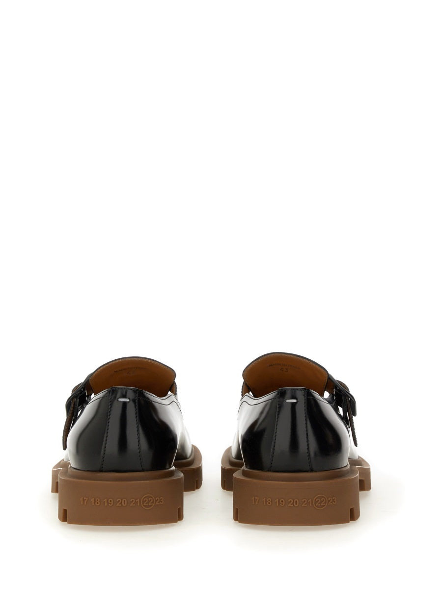 Maison Margiela Men Leather Monk. - 3
