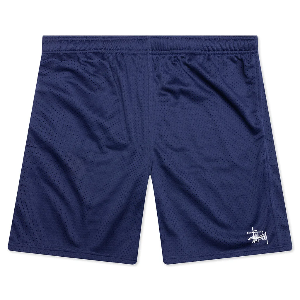 MESH BASIC SHORTS - BLUE - 1