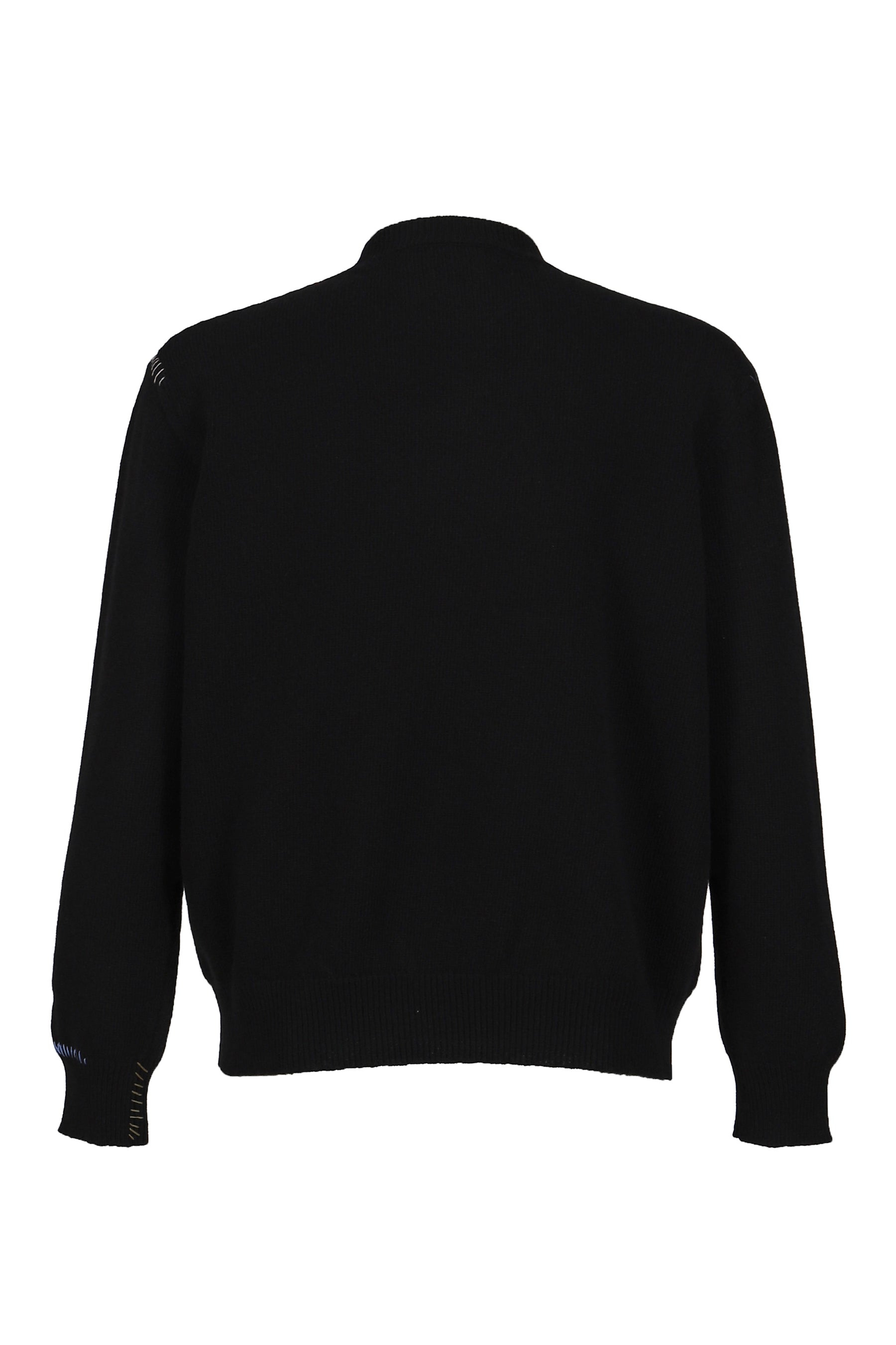 ROUNDNECK SWEATER / BLK - 2