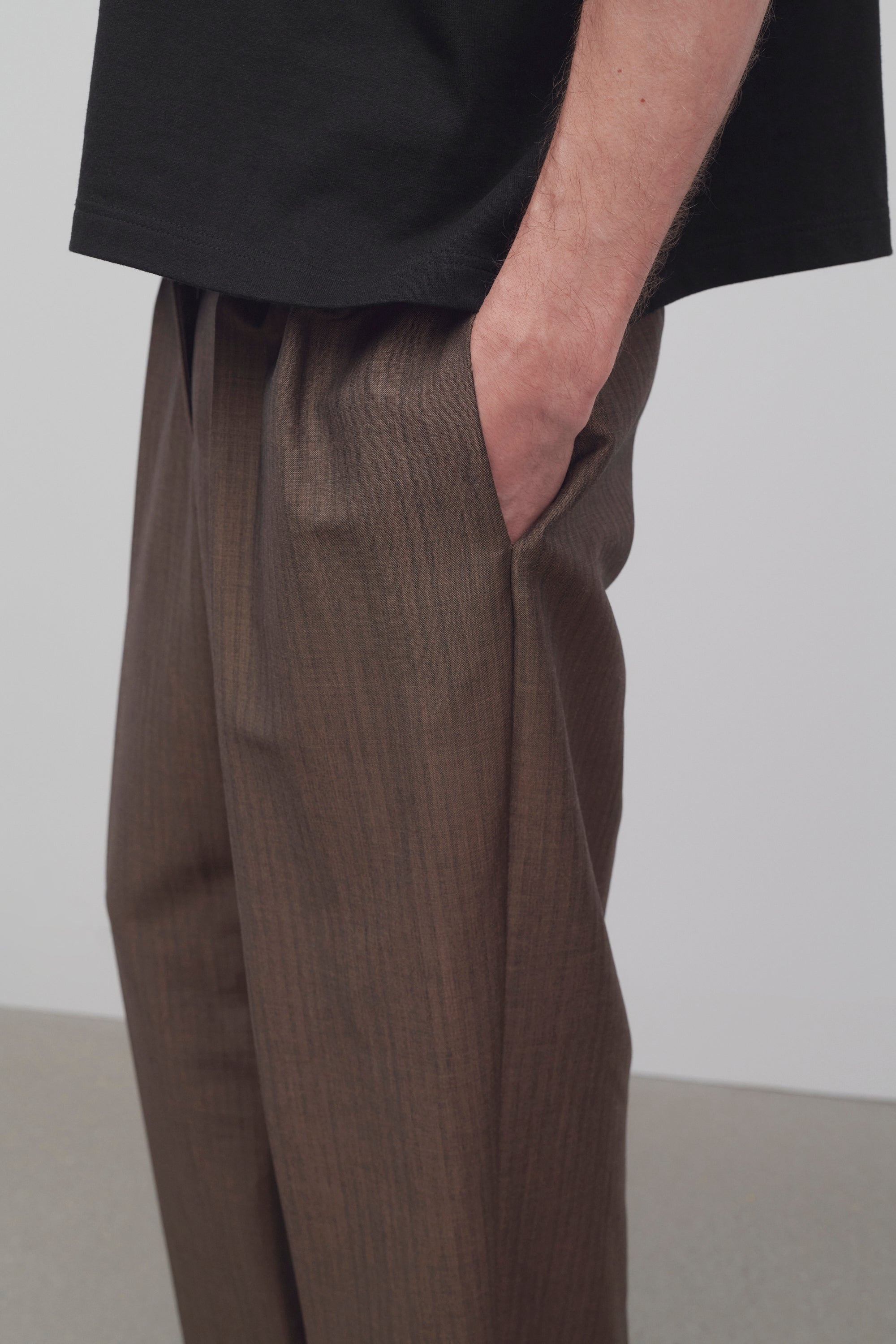 Saverio Pant in Mohair and Wool - 6