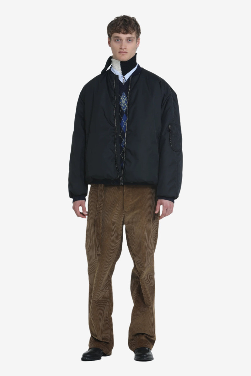 OVERSIZED ZIP-UP BOMBER JACKET 1