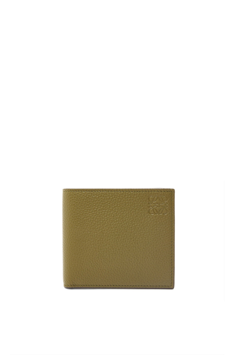 Bifold wallet in soft grained calfskin 1