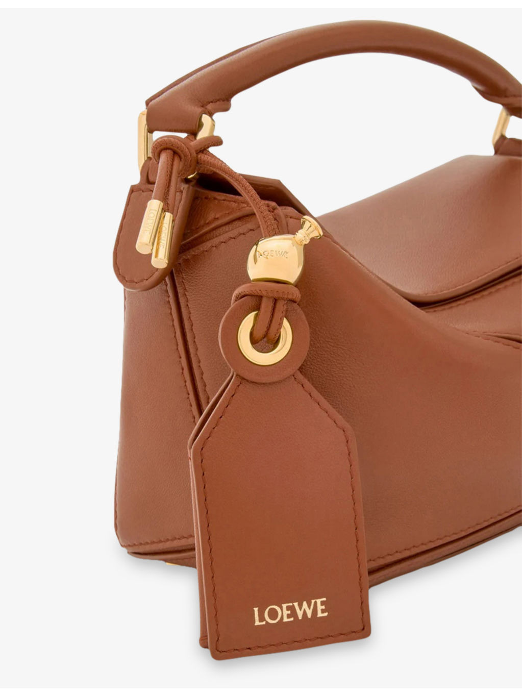 Featherlight Puzzle Mini Leather Top-Handle Bag - 2